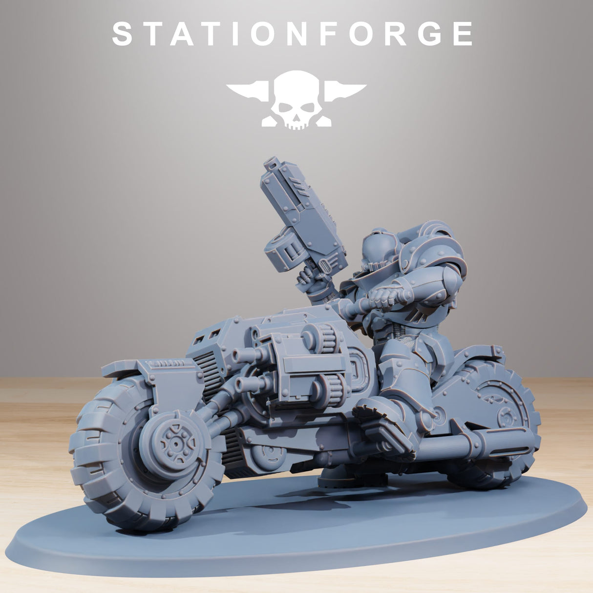 Tabletop Terrain Miniature Socratis Bikers