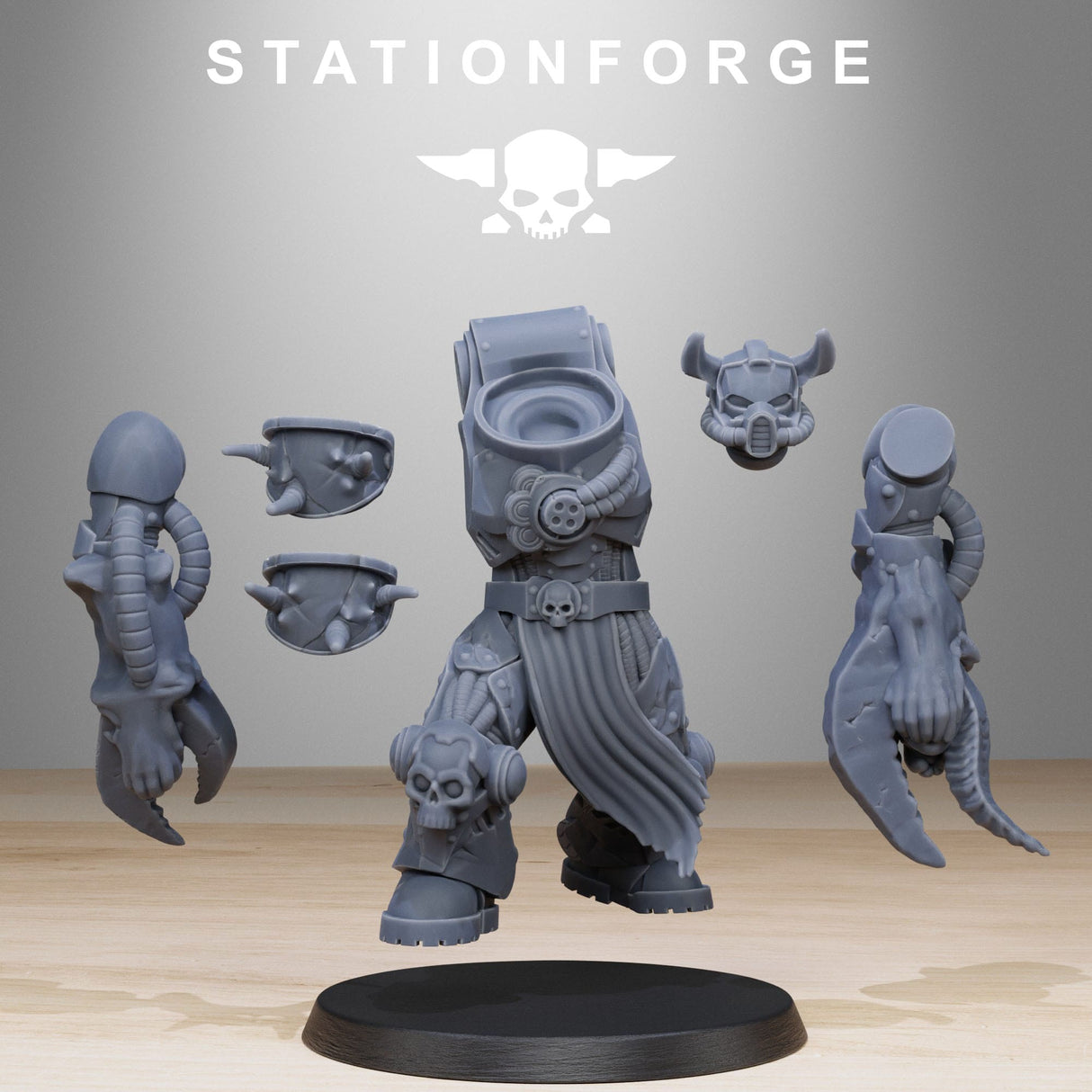 Tabletop Terrain Miniature Socratis Corrupted Mutants