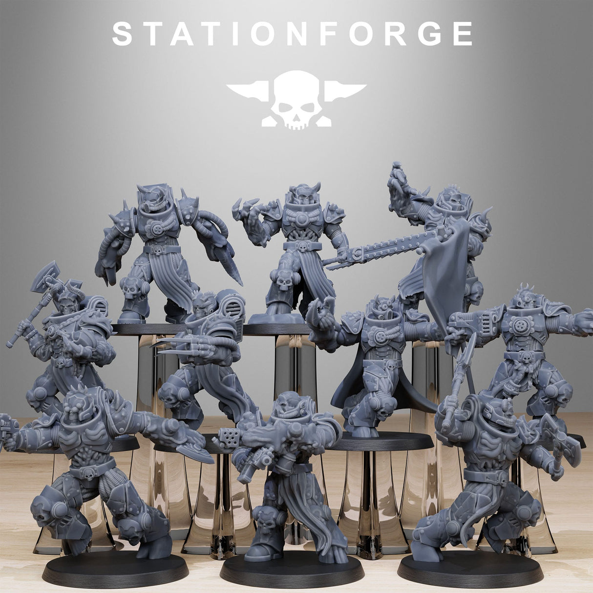 Tabletop Terrain Miniature Socratis Corrupted Mutants