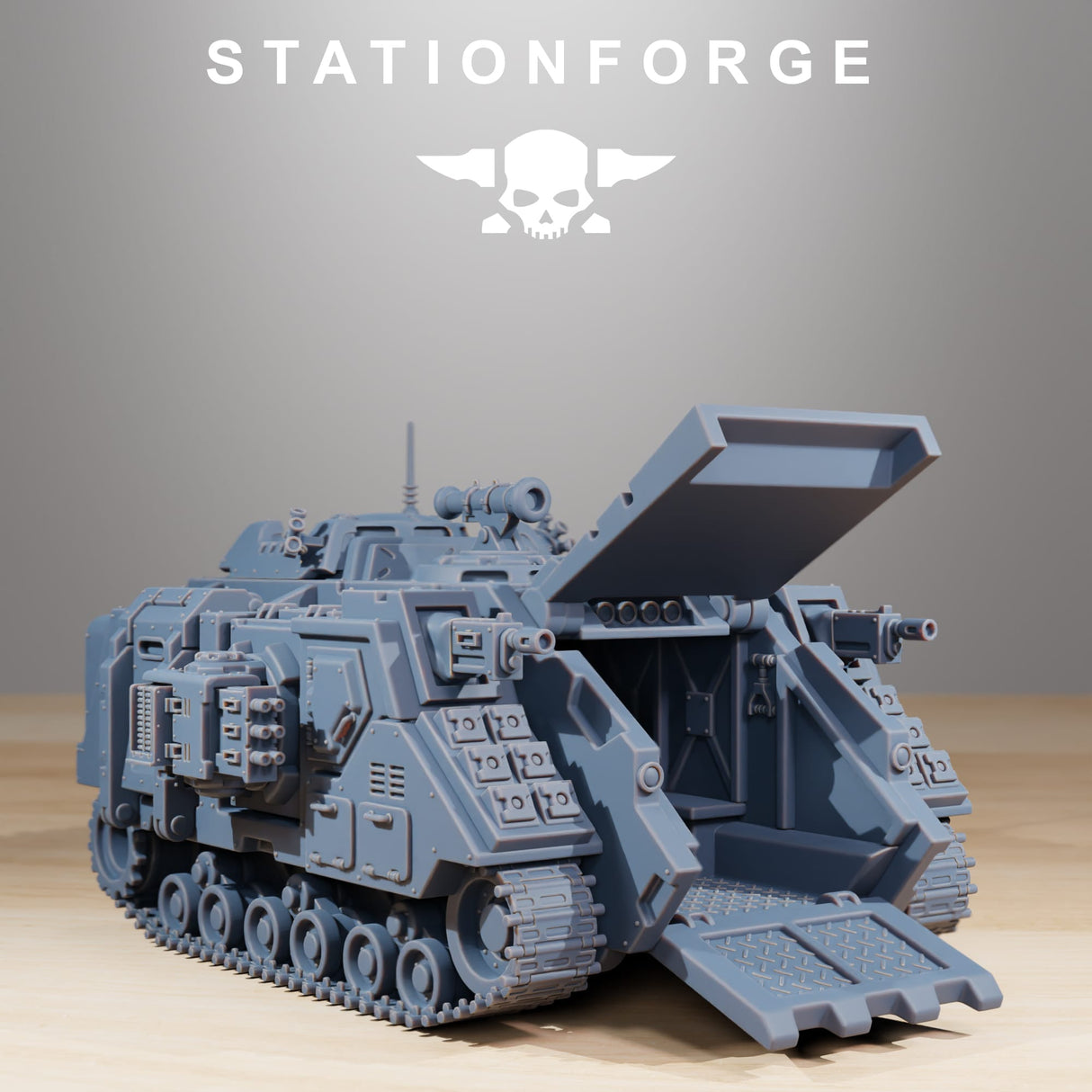 Tabletop Terrain Miniature Socratis Dominator Tank