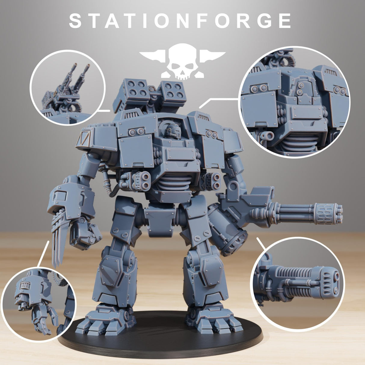 Tabletop Terrain Miniature Socratis Dreadstorm