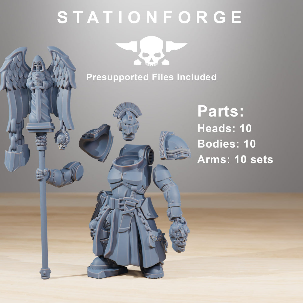 Tabletop Terrain Miniature Socratis Knights