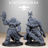 Tabletop Terrain Miniature Socratis Militants