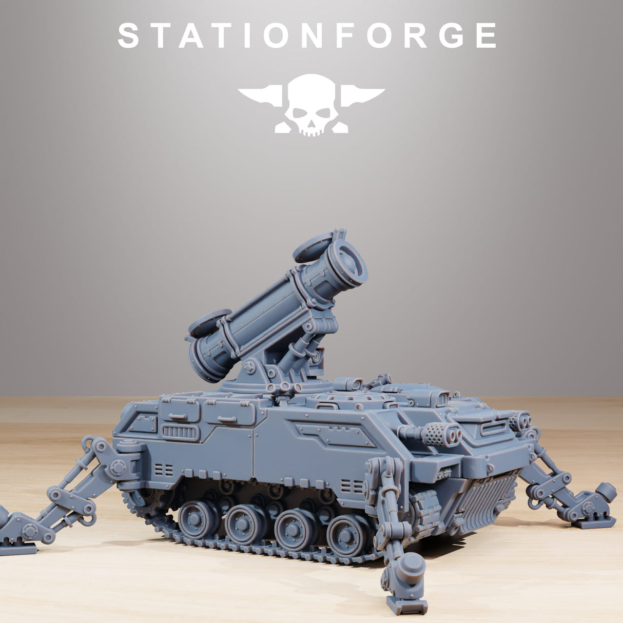 Tabletop Terrain Miniature Socratis Predator Tank