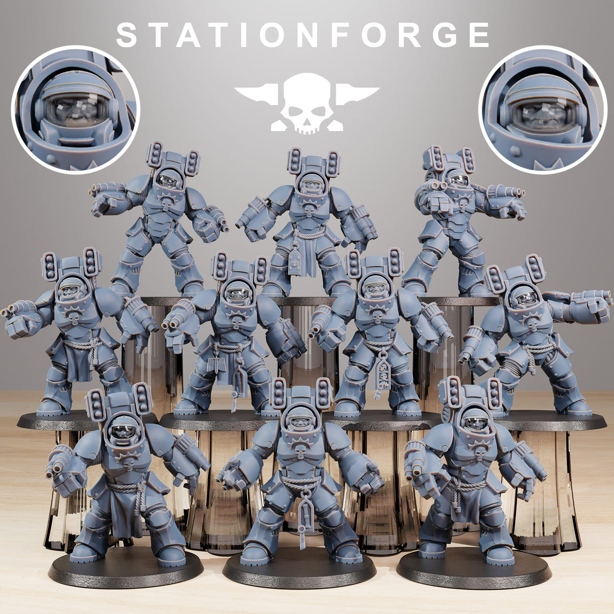 Tabletop Terrain Miniature Socratis Support Vanguard