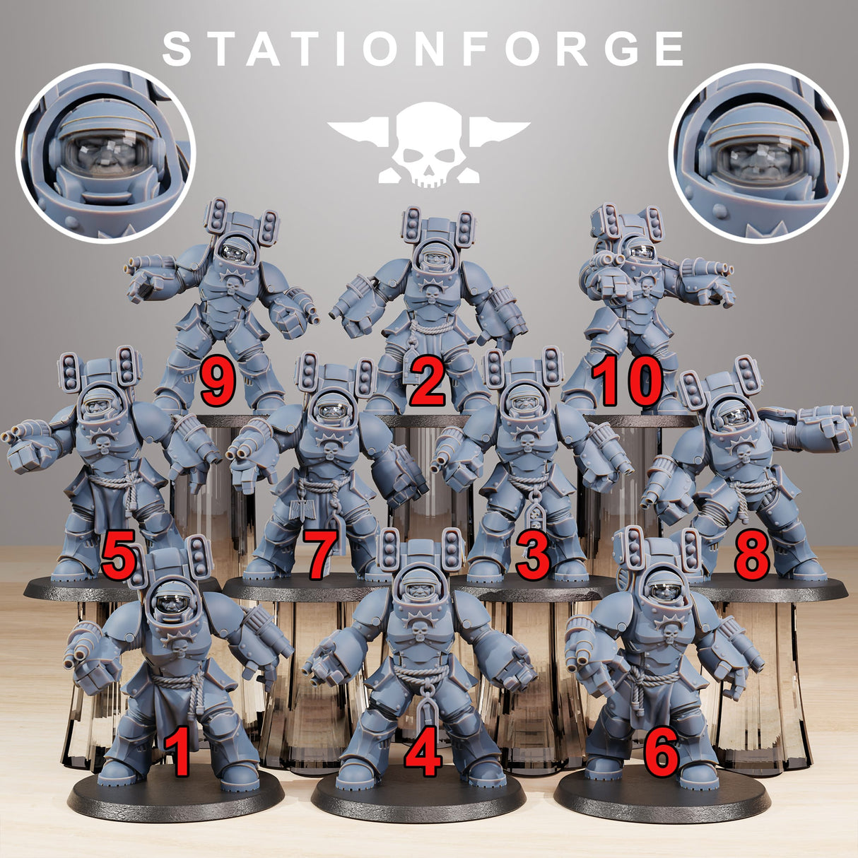 Tabletop Terrain Miniature Socratis Support Vanguard