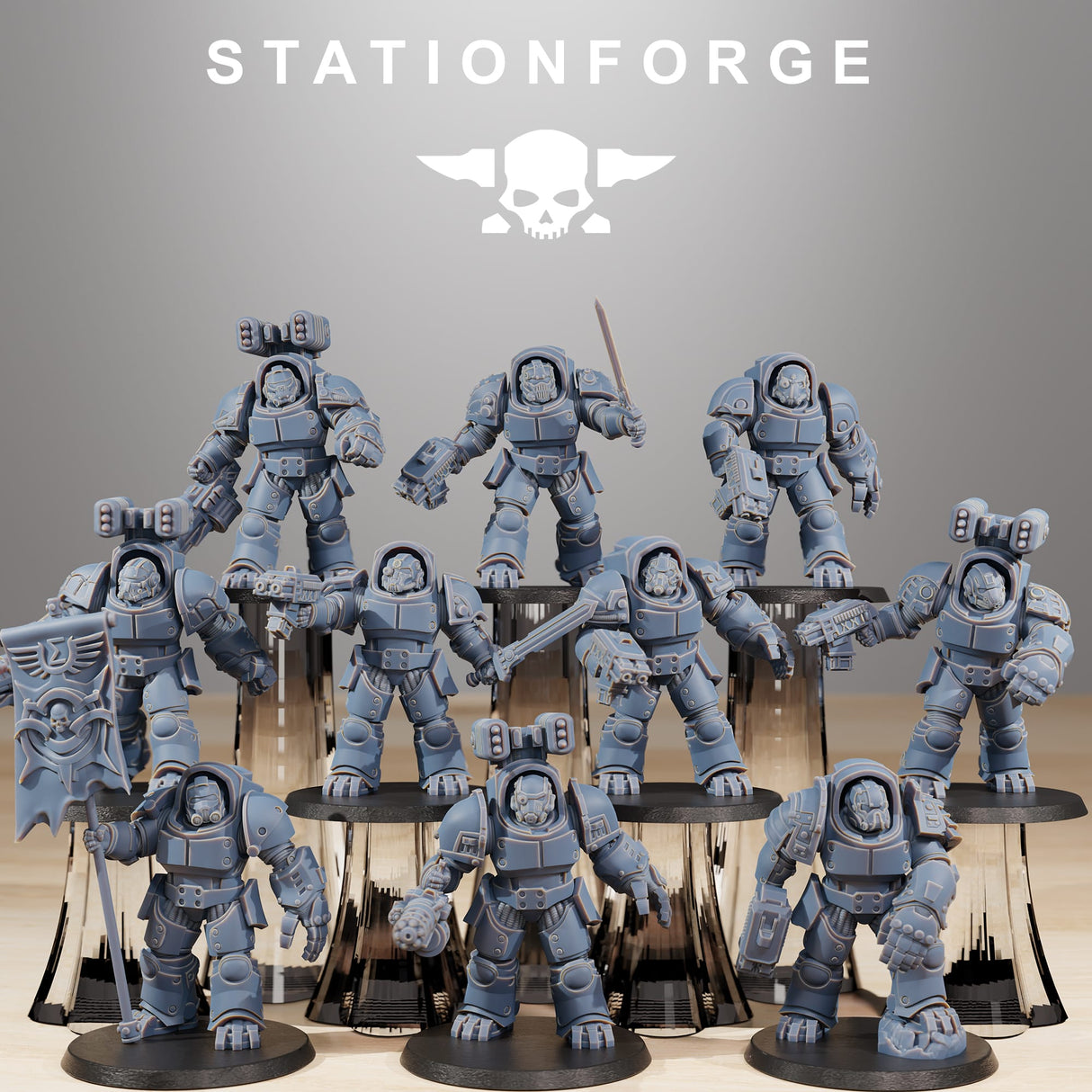 Tabletop Terrain Miniature Socratis Vanguard