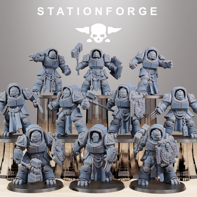 Tabletop Terrain Miniature Socratis Vanguard Melee Unit