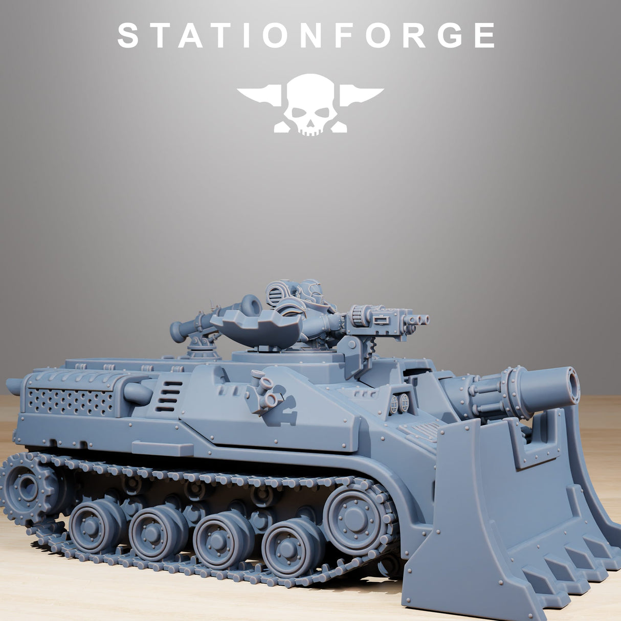 Tabletop Terrain Miniature Socratis Vanguard Tank