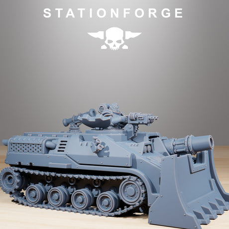 Tabletop Terrain Miniature Socratis Vanguard Tank