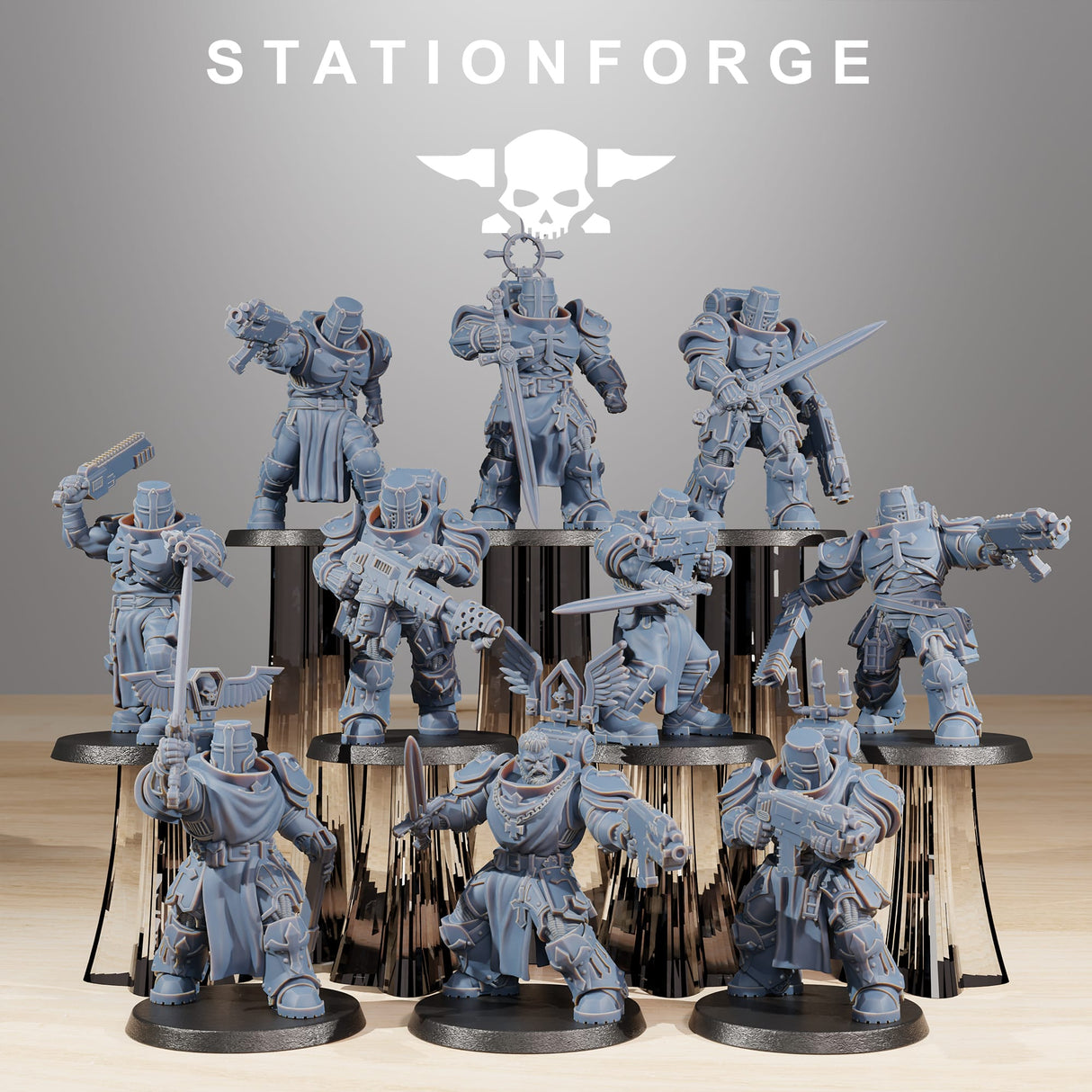 Tabletop Terrain Miniature Socratis Zealots