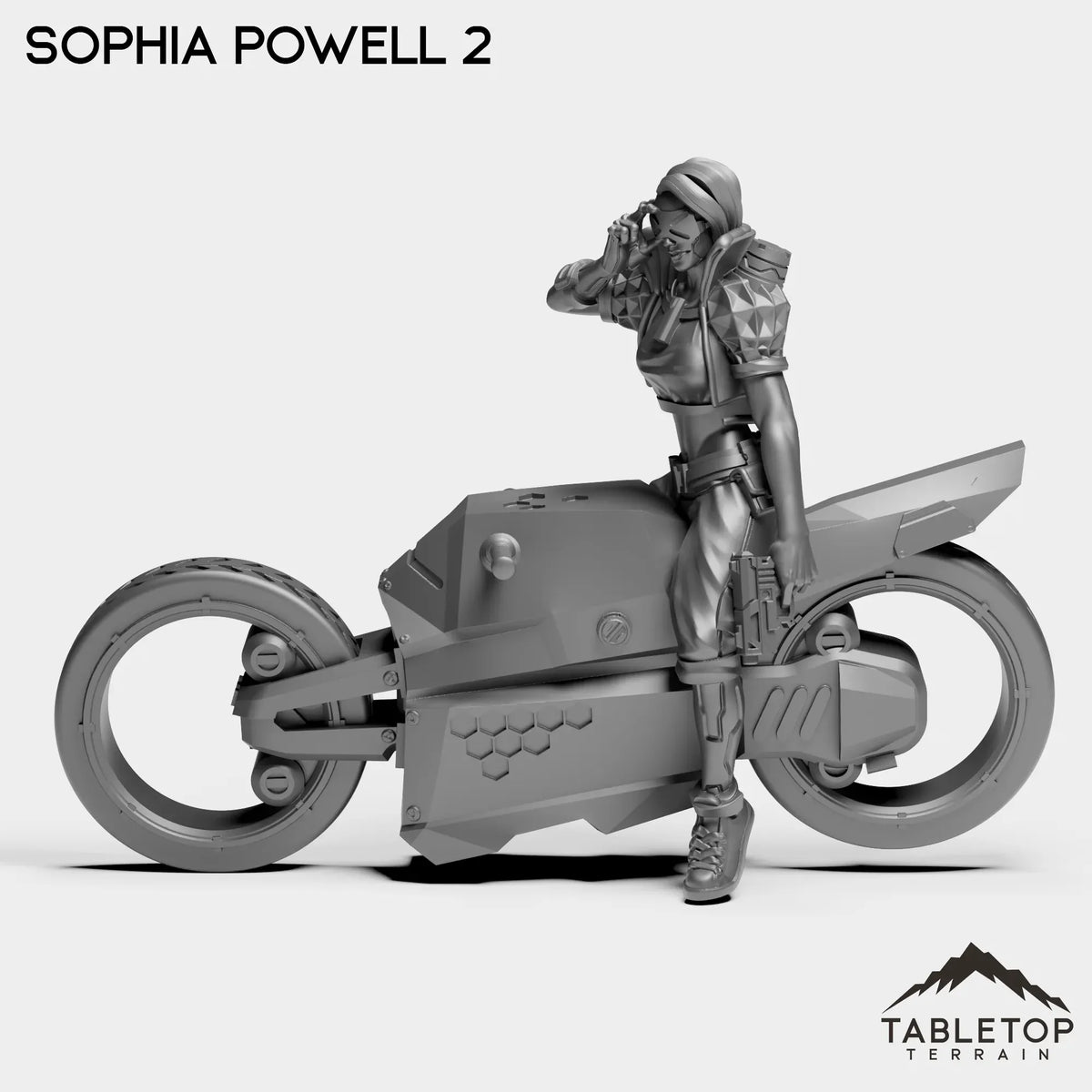 Tabletop Terrain Miniature Sophia Powell - Bomber Girls