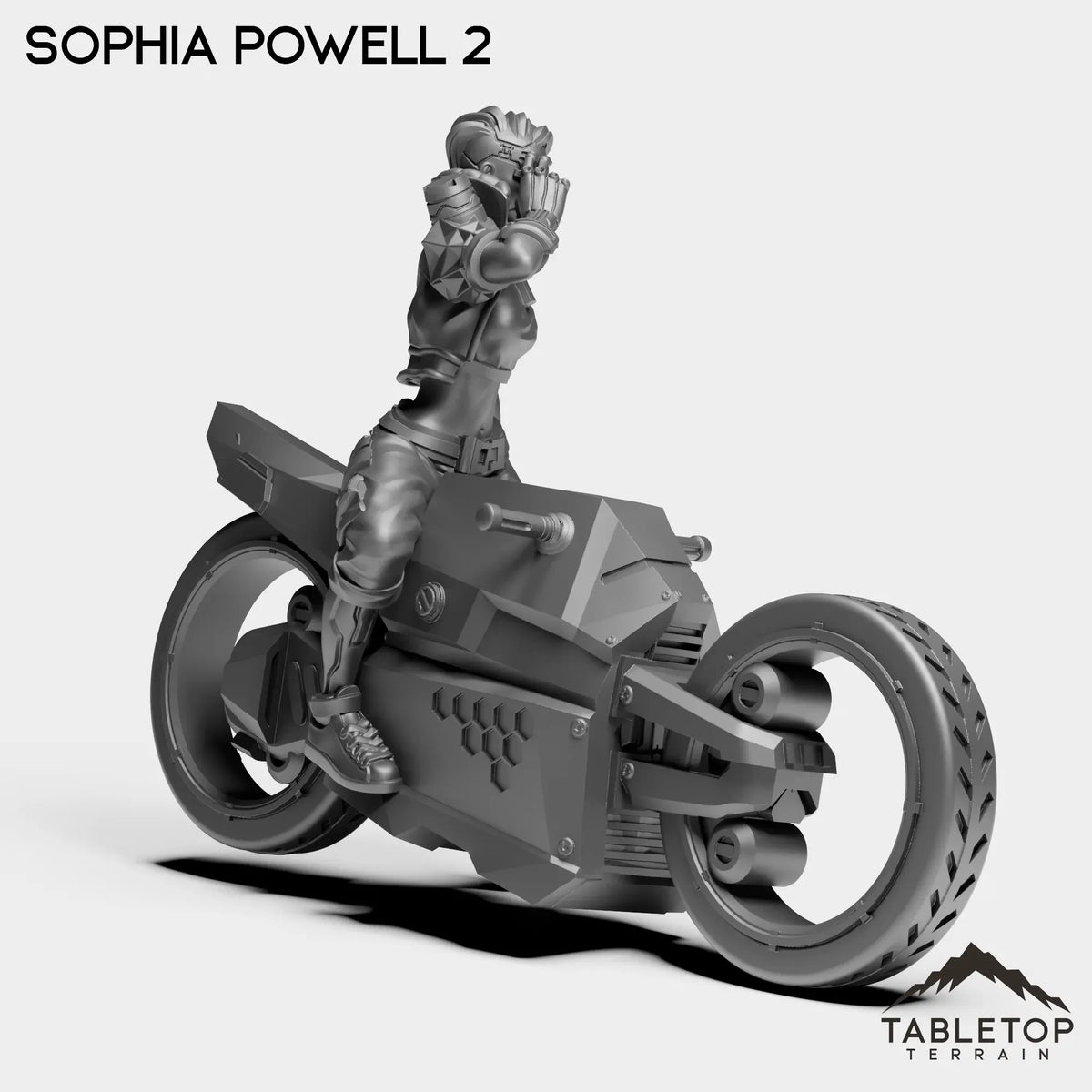 Tabletop Terrain Miniature Sophia Powell - Bomber Girls