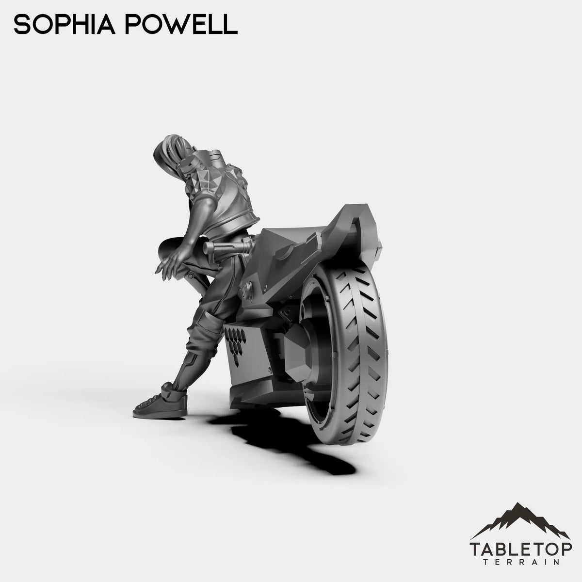 Tabletop Terrain Miniature Sophia Powell - Bomber Girls