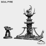 Tabletop Terrain Miniature Soul Pyre - Grimdark Terrain
