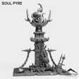 Tabletop Terrain Miniature Soul Pyre - Grimdark Terrain