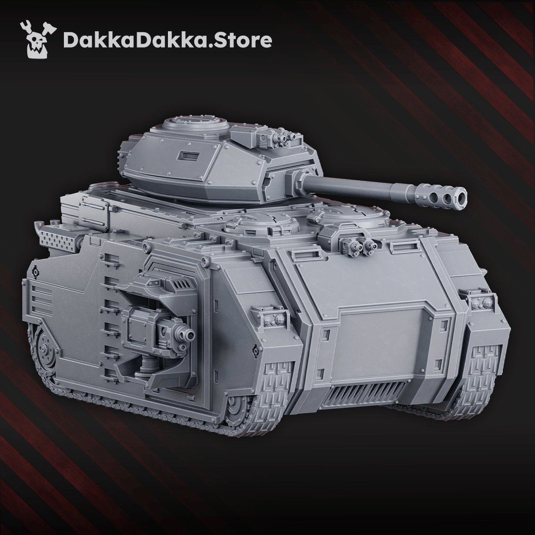 Tabletop Terrain Miniature Space Knights APC - Armored Personnel Carrier Tank