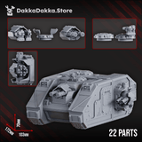 Tabletop Terrain Miniature Space Knights ASV - Armored Support Vehicle Tank