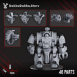 Tabletop Terrain Miniature Space Knights Heavy Walker