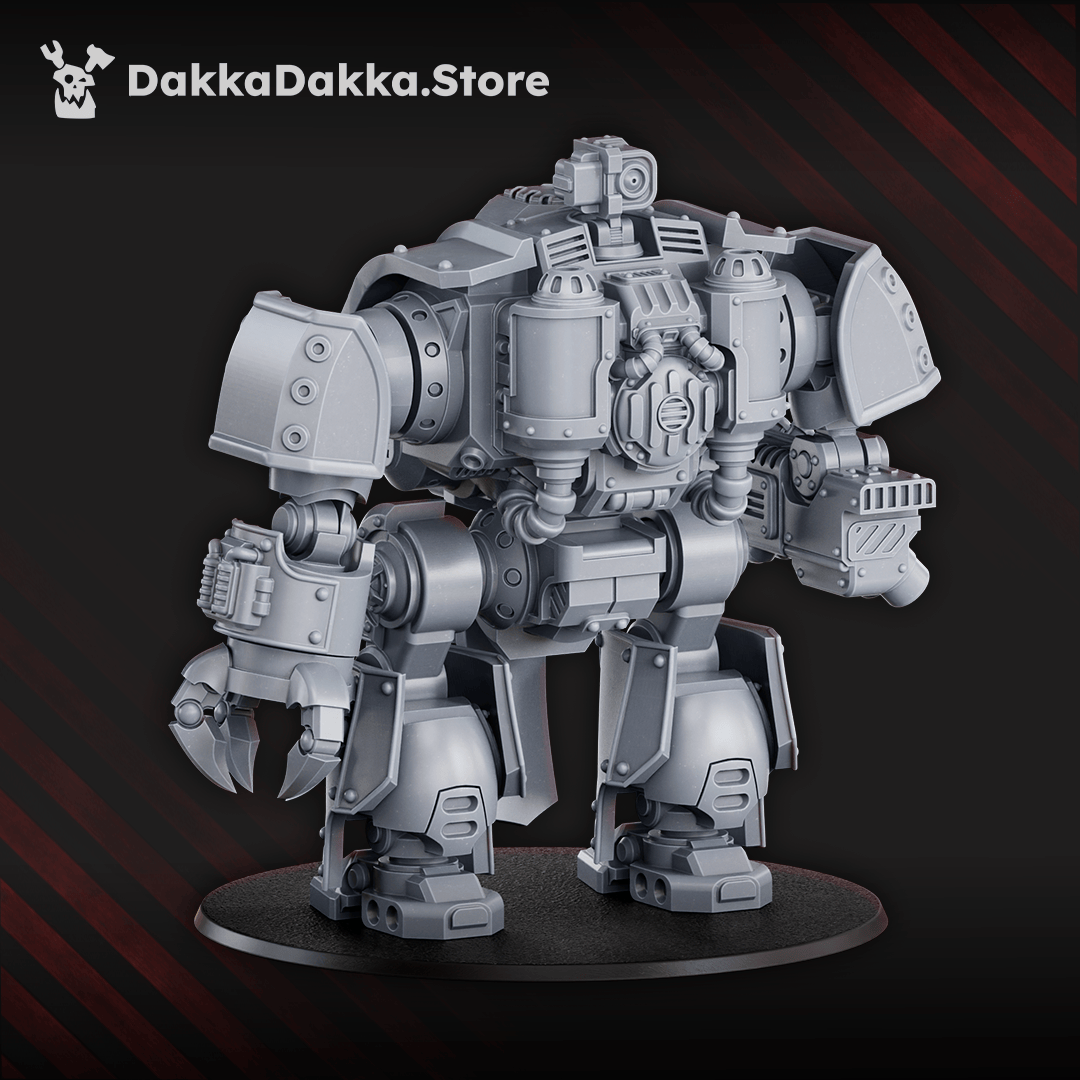Tabletop Terrain Miniature Space Knights Heavy Walker