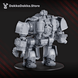 Tabletop Terrain Miniature Space Knights Heavy Walker