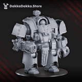 Tabletop Terrain Miniature Space Knights Heavy Walker