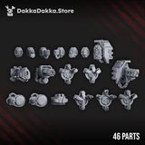 Tabletop Terrain Miniature Space Knights Heavy Walker