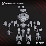 Tabletop Terrain Miniature Space Knights Heavy Walker