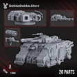 Tabletop Terrain Miniature Space Knights Repeller