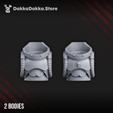 Tabletop Terrain Miniature Space Knights Storm Squad with Jetpacks (build kit) - Prime Armored Assault Unit