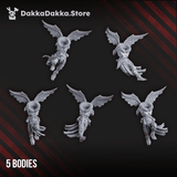 Tabletop Terrain Miniature Spacelair Airborne Anchorites (build kit)