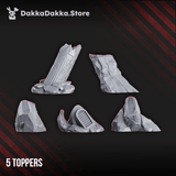 Tabletop Terrain Miniature Spacelair Airborne Anchorites (build kit)