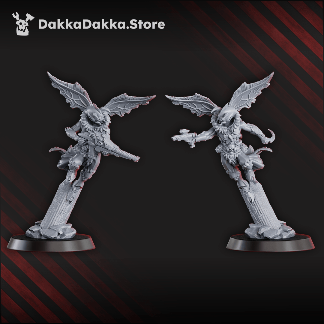Tabletop Terrain Miniature Spacelair Airborne Anchorites Squad (x8)