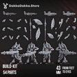 Tabletop Terrain Miniature Spacelair Anchorites (build kit)