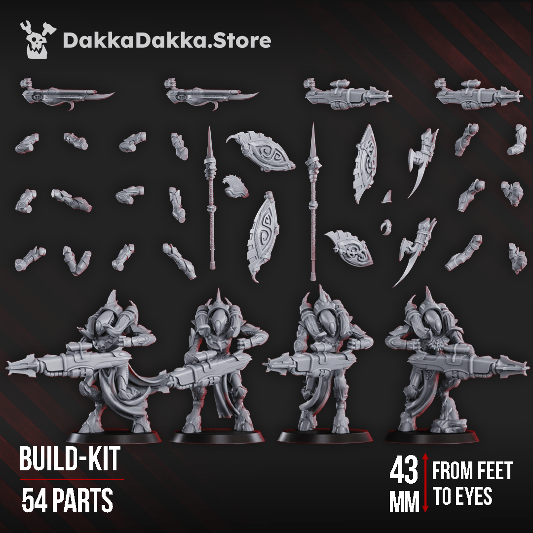 Tabletop Terrain Miniature Spacelair Anchorites (build kit)