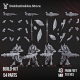 Tabletop Terrain Miniature Spacelair Anchorites (build kit)