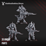 Tabletop Terrain Miniature Spacelair Anchorites (build kit)