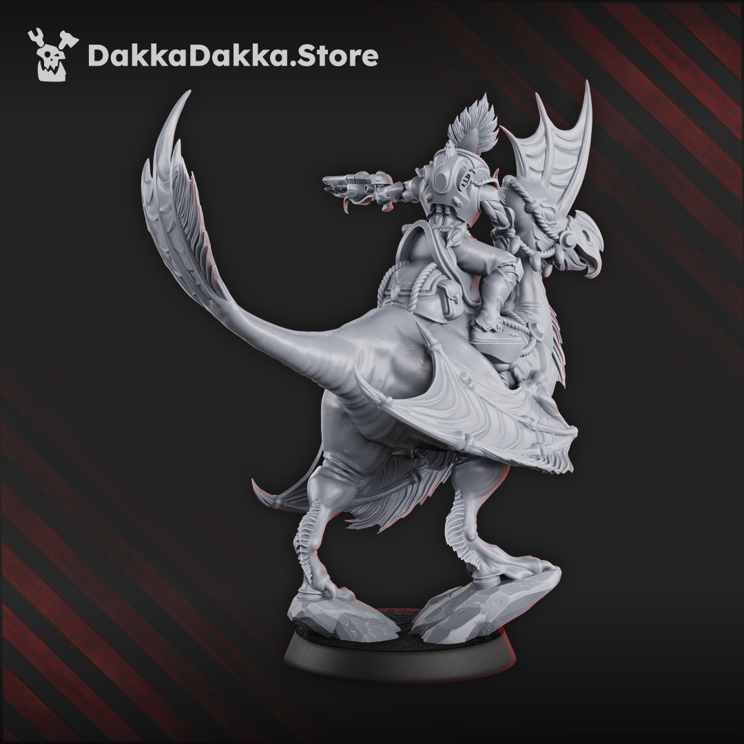 Tabletop Terrain Miniature Spacelair Anchorites Dinorider