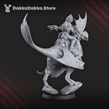 Tabletop Terrain Miniature Spacelair Anchorites Dinorider