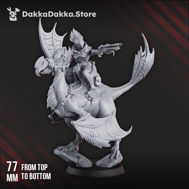 Tabletop Terrain Miniature Spacelair Anchorites Dinorider