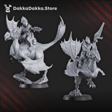 Tabletop Terrain Miniature Spacelair Dinoriders Team (x3)