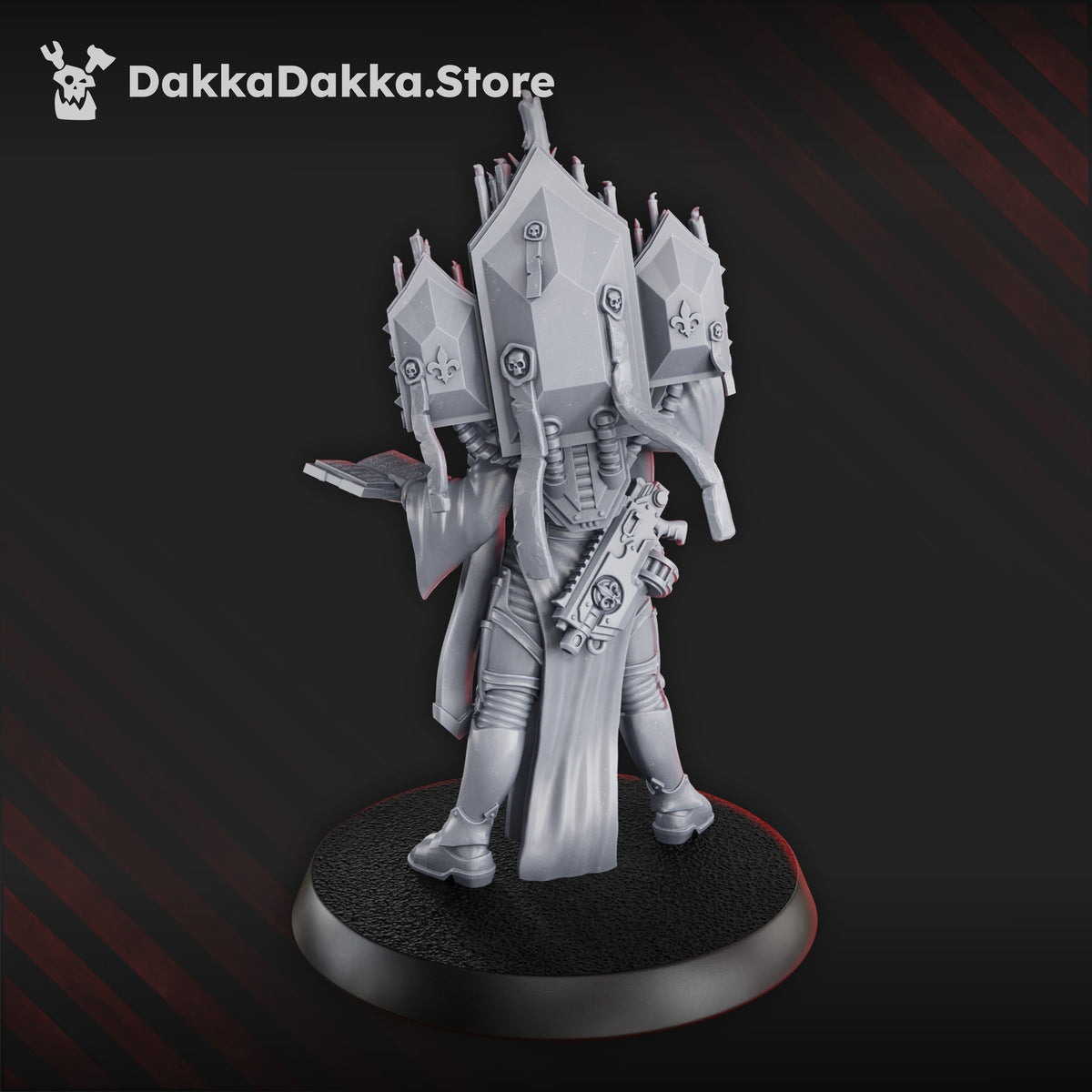 Tabletop Terrain Miniature Speaker Sister