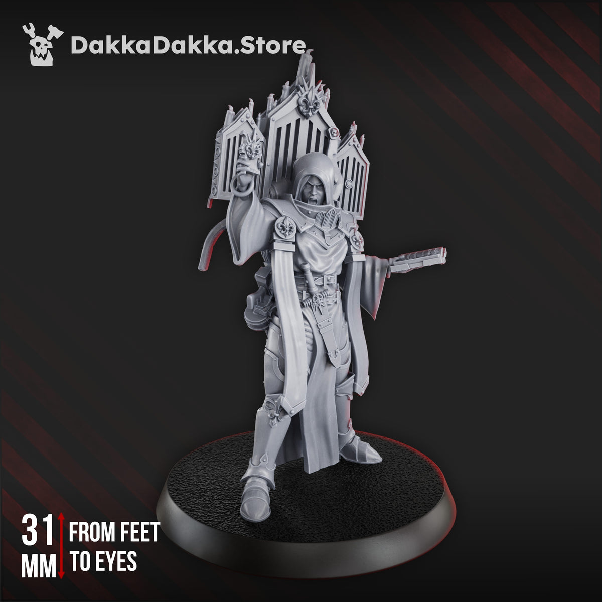 Tabletop Terrain Miniature Speaker Sister