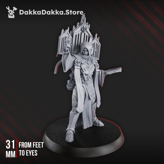Tabletop Terrain Miniature Speaker Sister