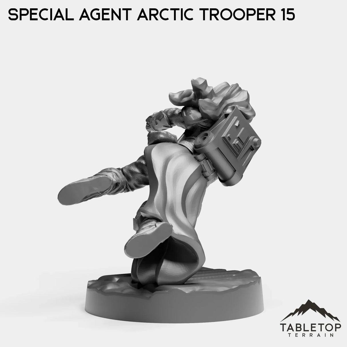 Tabletop Terrain Miniature Special Agent Arctic Troopers