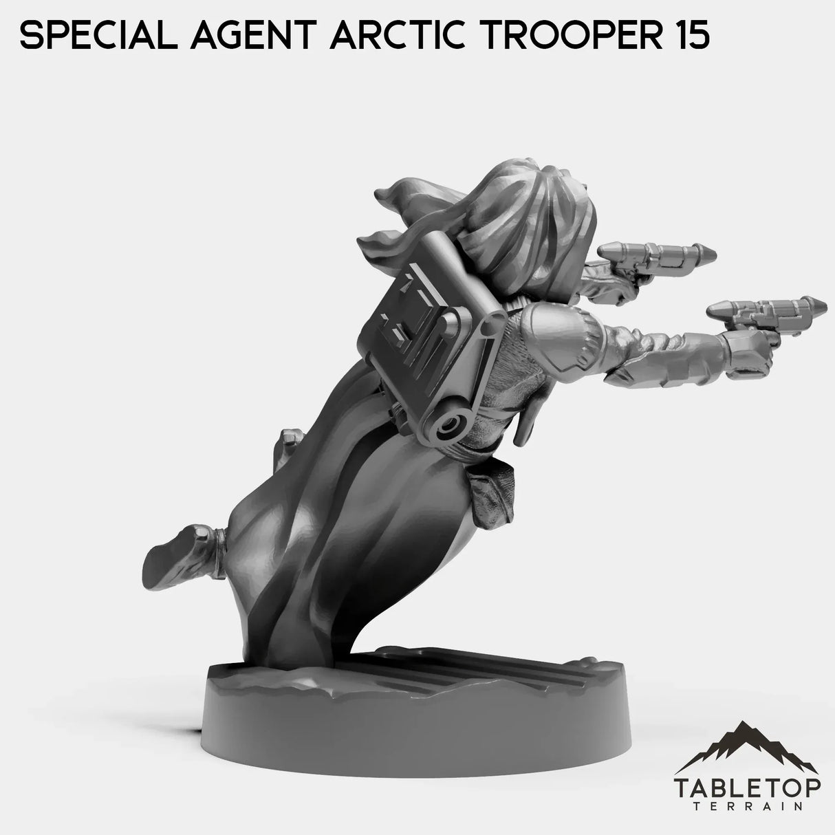 Tabletop Terrain Miniature Special Agent Arctic Troopers