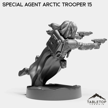 Tabletop Terrain Miniature Special Agent Arctic Troopers