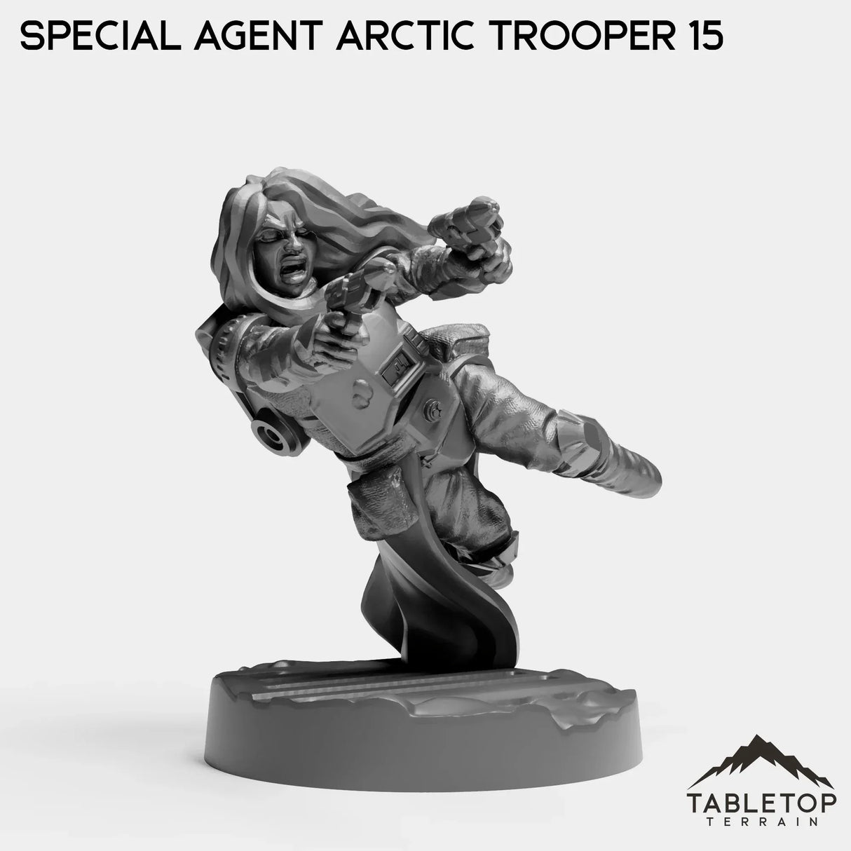 Tabletop Terrain Miniature Special Agent Arctic Troopers
