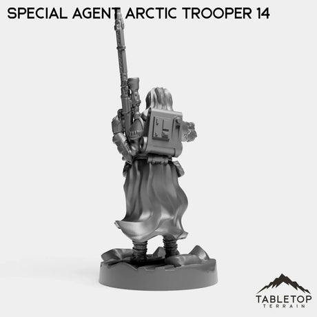 Tabletop Terrain Miniature Special Agent Arctic Troopers