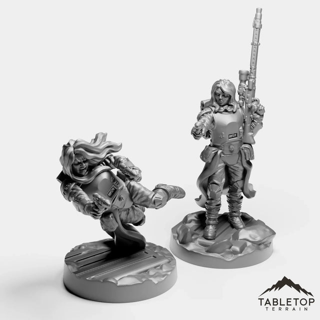 Tabletop Terrain Miniature Special Agent Arctic Troopers